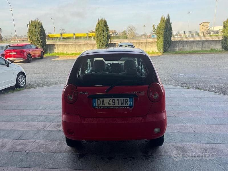 Usata Chevrolet Matiz SE 46 CV (33 kW) 2006 Rosso Utilitaria