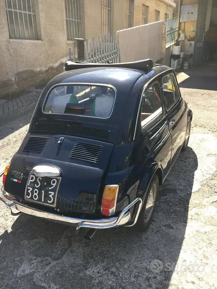 Usata Fiat 500L 18 CV (13 kW) 1970 Blu/azzurro Monovolume