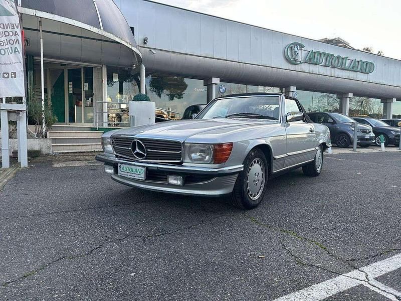 Argento metallizzato Usata 1986 Mercedes SL420 Cabrio | 39.950 € - Immagine 1/4
