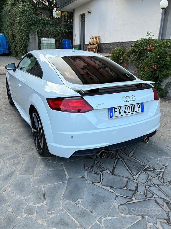 Usata Audi TT S-Line 180 CV (132 kW) 2018 Bianco Coupé