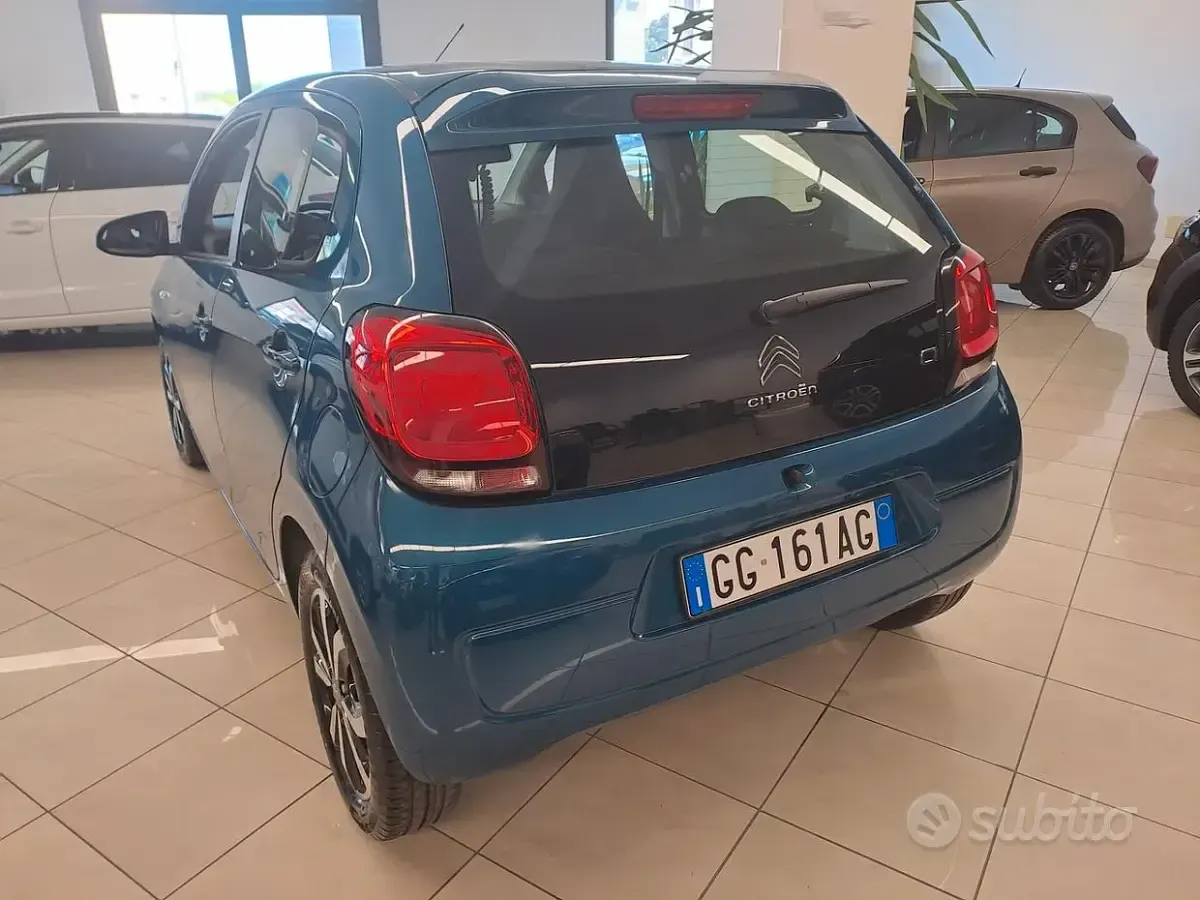 Usata Citroën C1 72 CV (52 kW) 2021 Blu Utilitaria