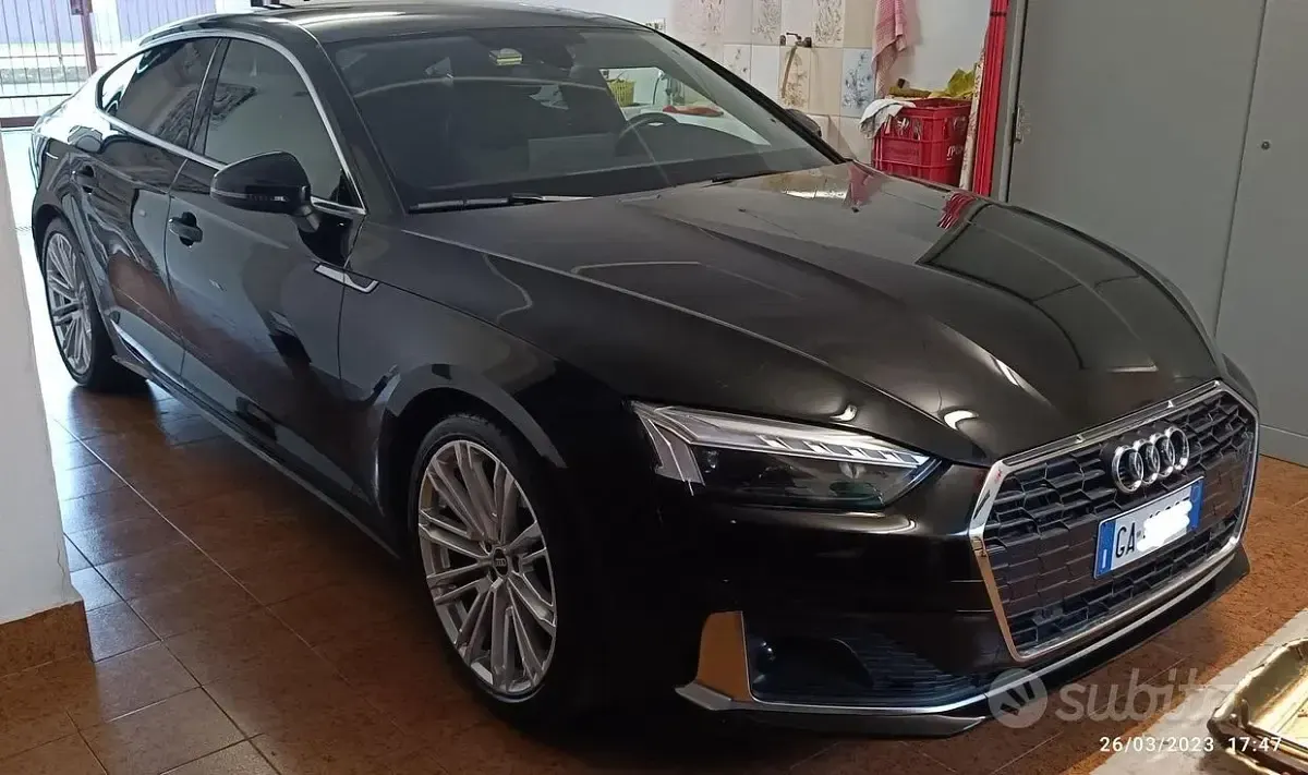 Usata Audi A5 S-Line 170 CV (125 kW) 2020 Nero Coupé