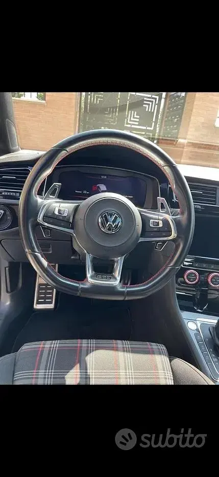 Usata VW Golf VII GTI 245 CV (180 kW) 2019 Bianco Berlina