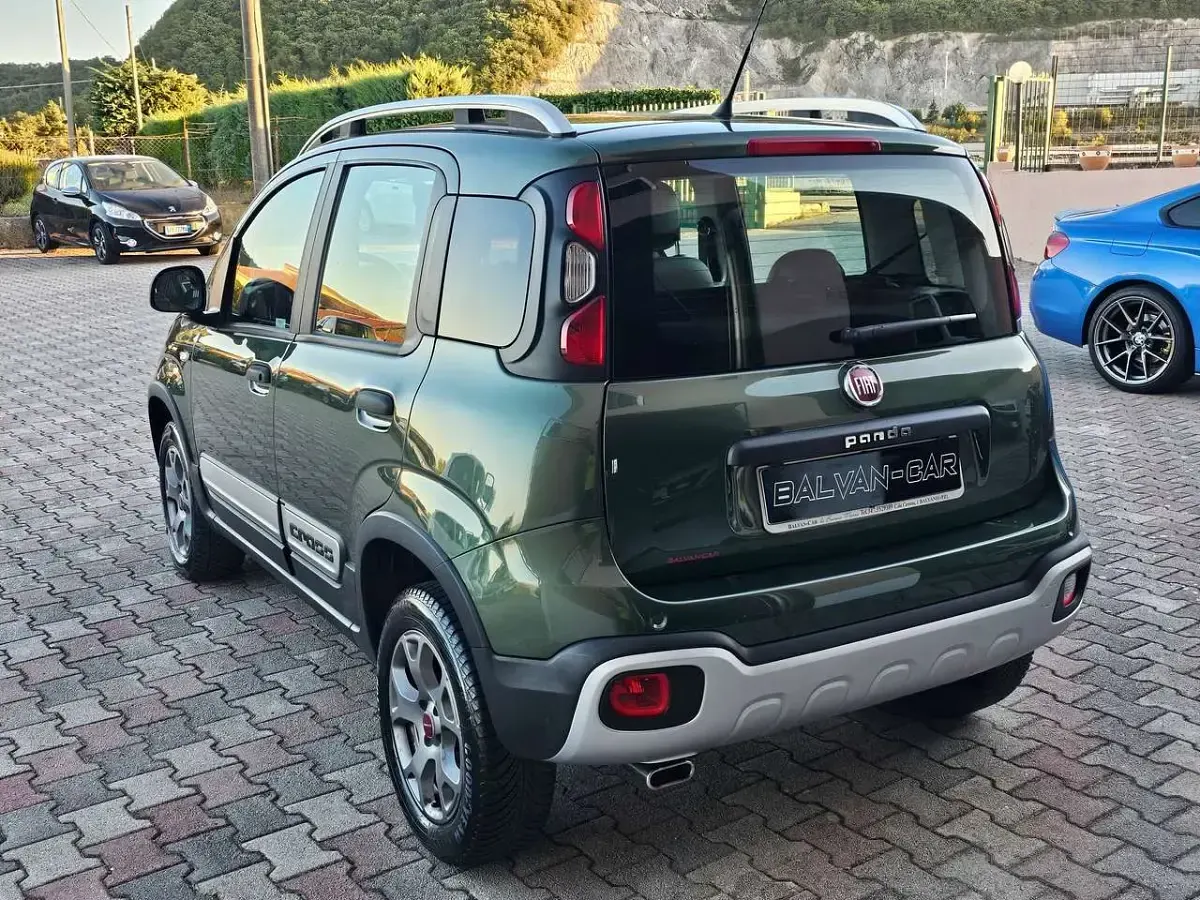 Usata Fiat Panda Cross Cross 95 CV (69 kW) 2018 Verde Utilitaria