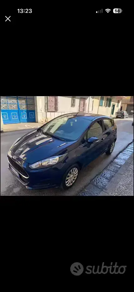 Usata Ford Fiesta 95 CV (69 kW) 2016 Bluazzurro Utilitaria