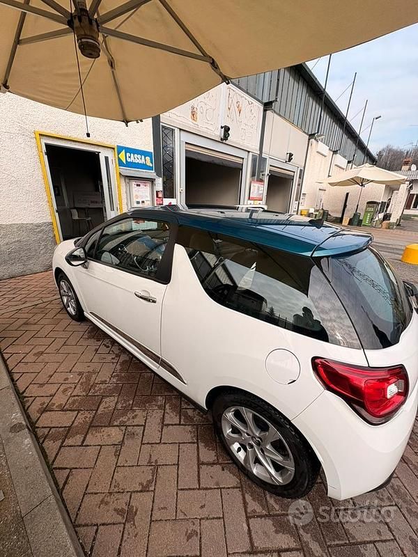 Usata DS Automobiles DS3 82 CV (60 kW) 2016 Bianco Utilitaria