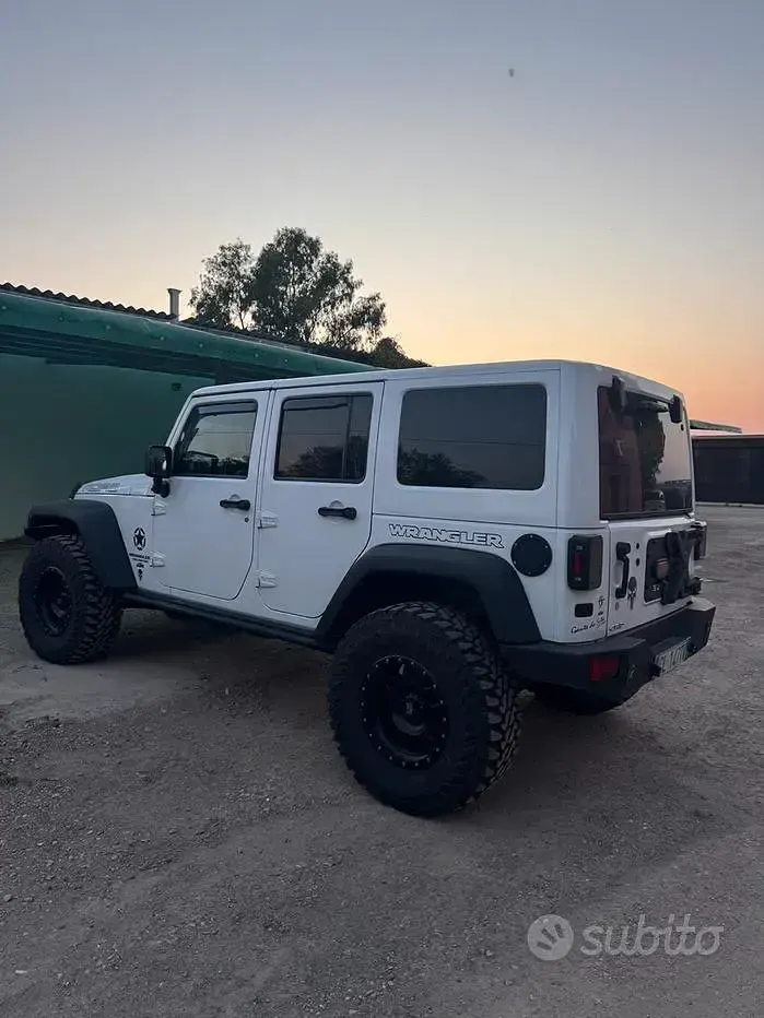 Usata Jeep Wrangler 207 CV (152 kW) 2004 Bianco SUV