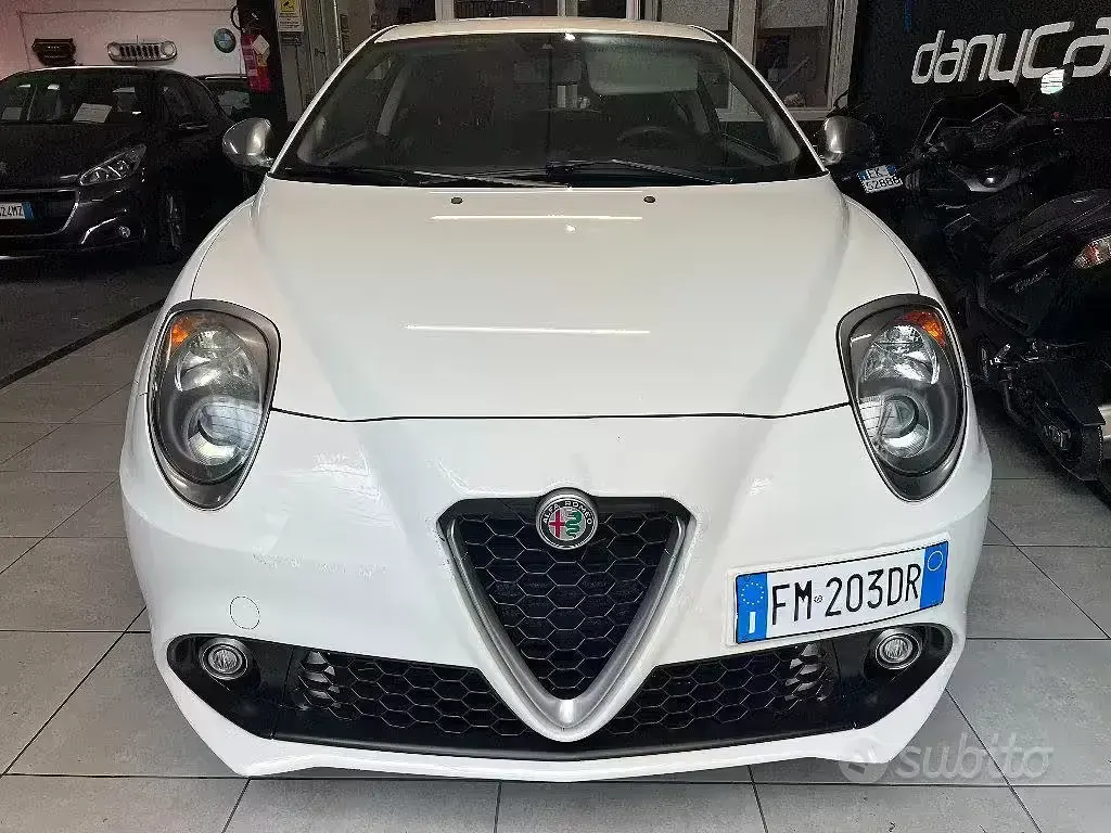 Usata Alfa Romeo MiTo Super 120 CV (88 kW) 2017 Bianco Utilitaria