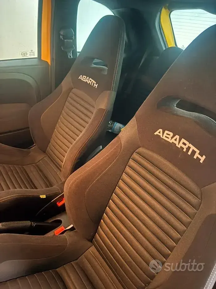 Usata Abarth 595 Competizione 180 CV (132 kW) 2017 Giallo Berlina