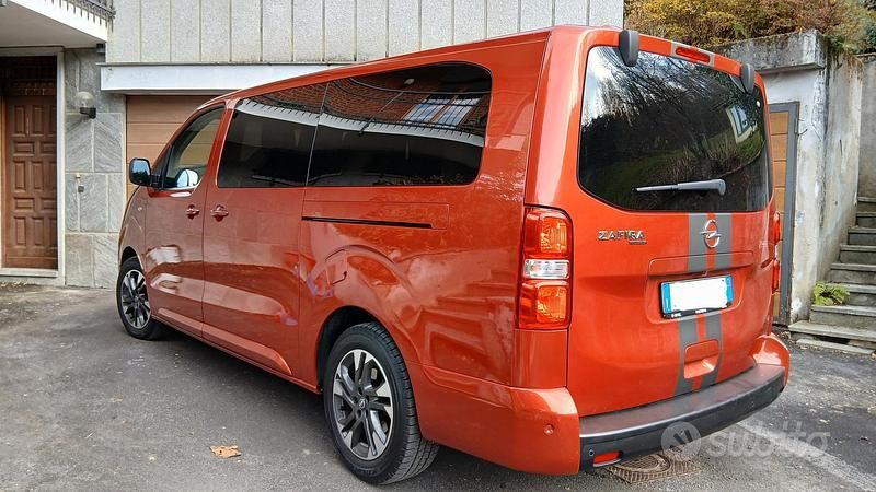 Usata Opel Zafira Life 180 CV (132 kW) 2021 Rosso Monovolume