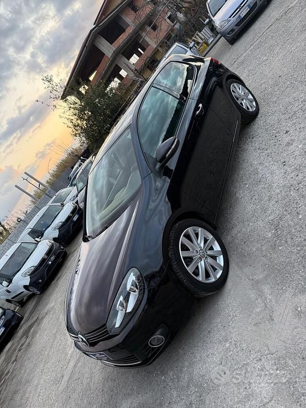 Usata VW Golf VII Highline 122 CV (89 kW) 2012 Nero Berlina