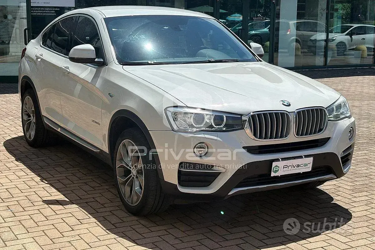 Usata BMW X4 xLine 190 CV (139 kW) 2016 Bianco SUV