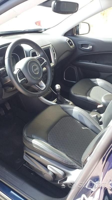 Usata Jeep Compass Longitude 120 CV (88 kW) 2018 Blu SUV