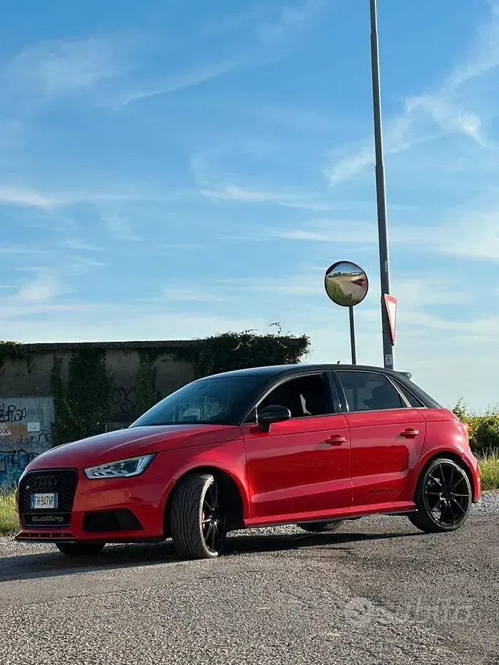 Usata Audi S1 231 CV (169 kW) 2017 Rosso Utilitaria