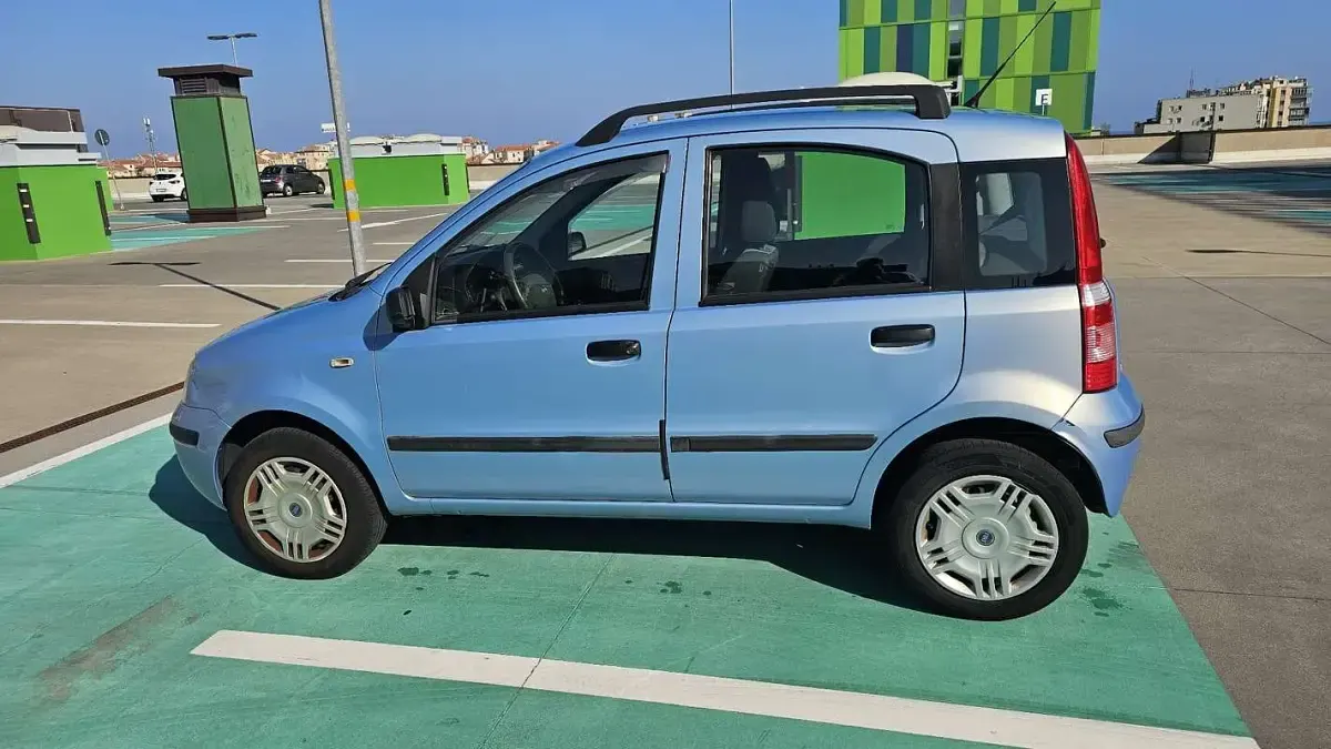 Usata Fiat Panda Dynamic 60 CV (44 kW) 2007 Bluazzurro Utilitaria