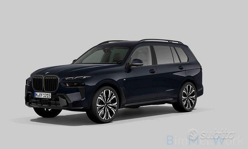 Ny BMW X7 Efficient Dynamics 2025 Svart SUV