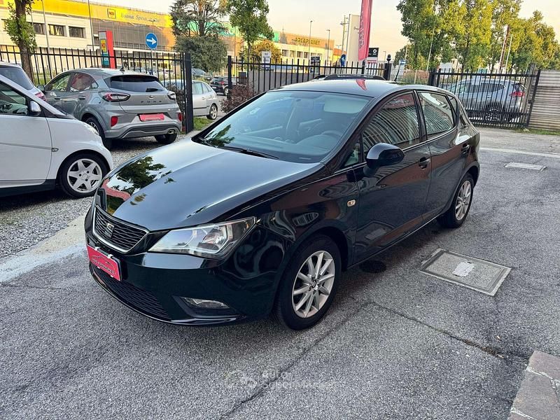 Usata Seat Ibiza Style 75 CV (55 kW) 2017 Nero Berlina