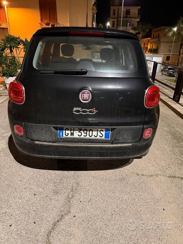 Usata Fiat 500L 85 CV (62 kW) 2013 Nero Monovolume