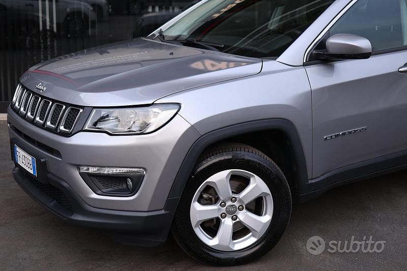 Usata Jeep Compass Longitude 140 CV (102 kW) 2018 Grigio SUV