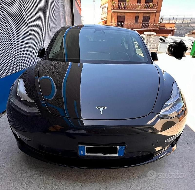 Usata Tesla Model 3 Performance 461 kW (627 CV) 2020 Nero Berlina