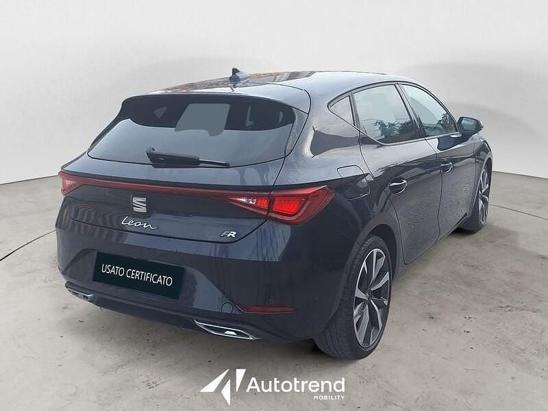 Usata Seat Leon FR 149 CV (109 kW) 2022 Blu Berlina