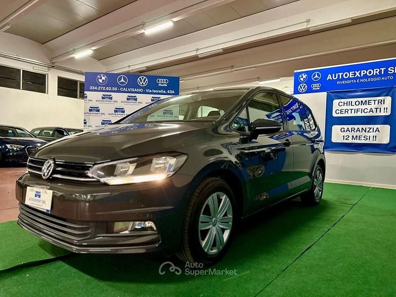Usata VW Touran Comfortline 110 CV (80 kW) 2016 Grigio Monovolume