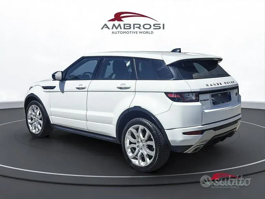 Usata Land Rover Range Rover evoque Dynamic 150 CV (110 kW) 2019 Bianco SUV