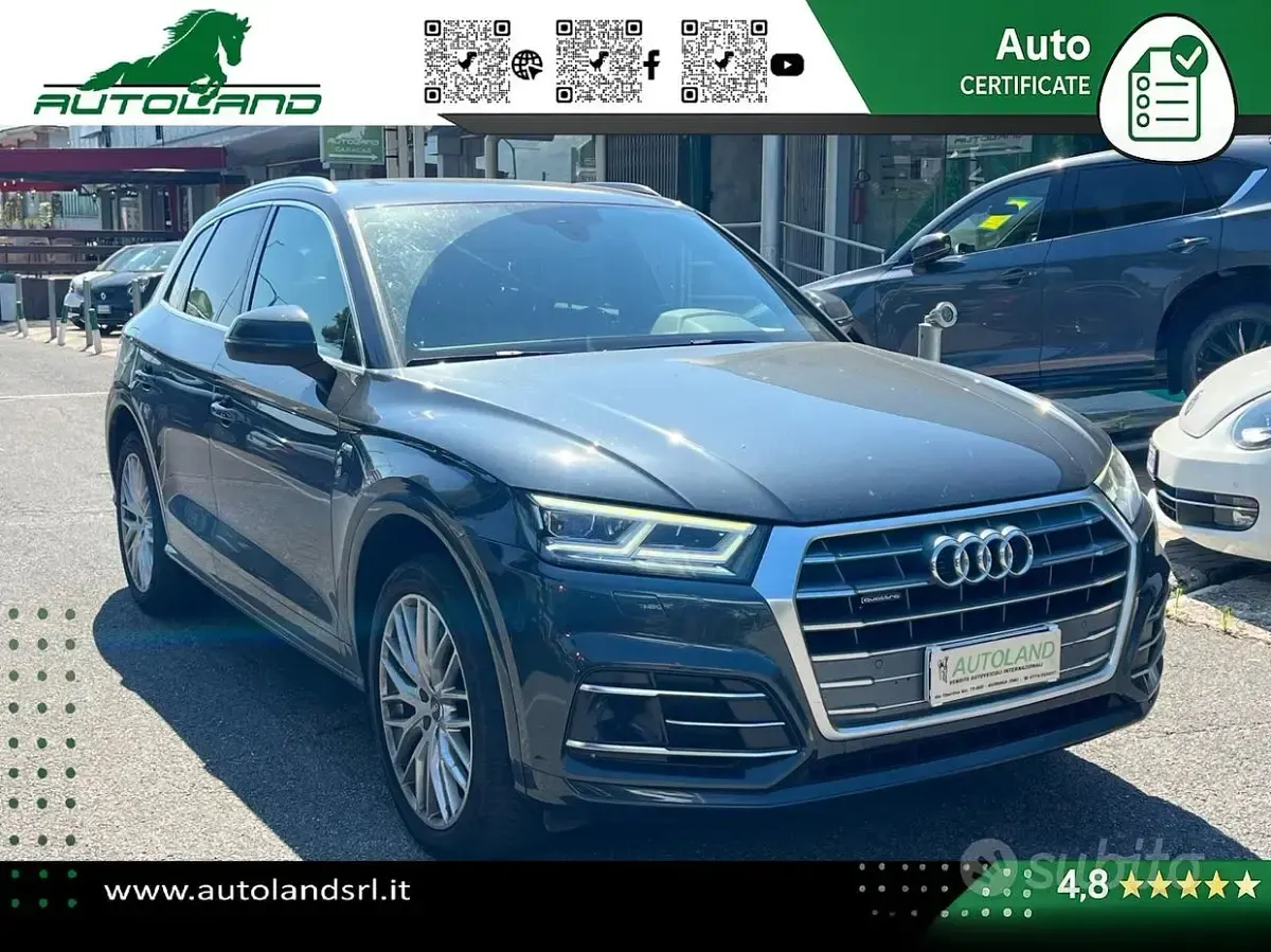 Usata Audi Q5 S-Line 245 CV (180 kW) 2020 Grigio SUV
