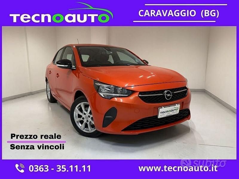 Usata Opel Corsa Edition 75 CV (55 kW) 2021 Arancione Utilitaria