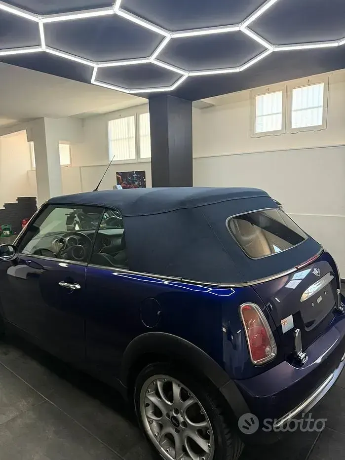 Usata Mini Cooper Cabriolet 116 CV (85 kW) 2005 Blu Cabrio