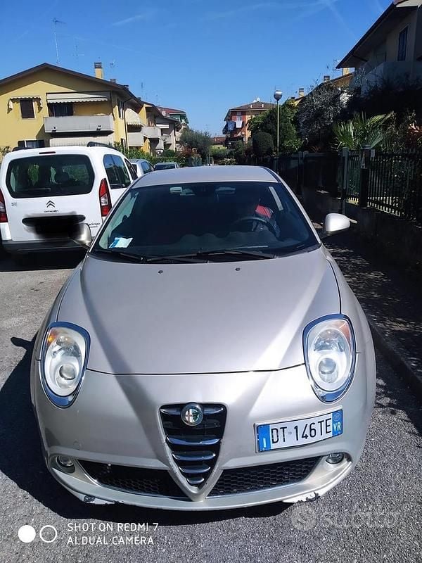 Usata Alfa Romeo MiTo Distinctive 155 CV (114 kW) 2009 Giallo Utilitaria