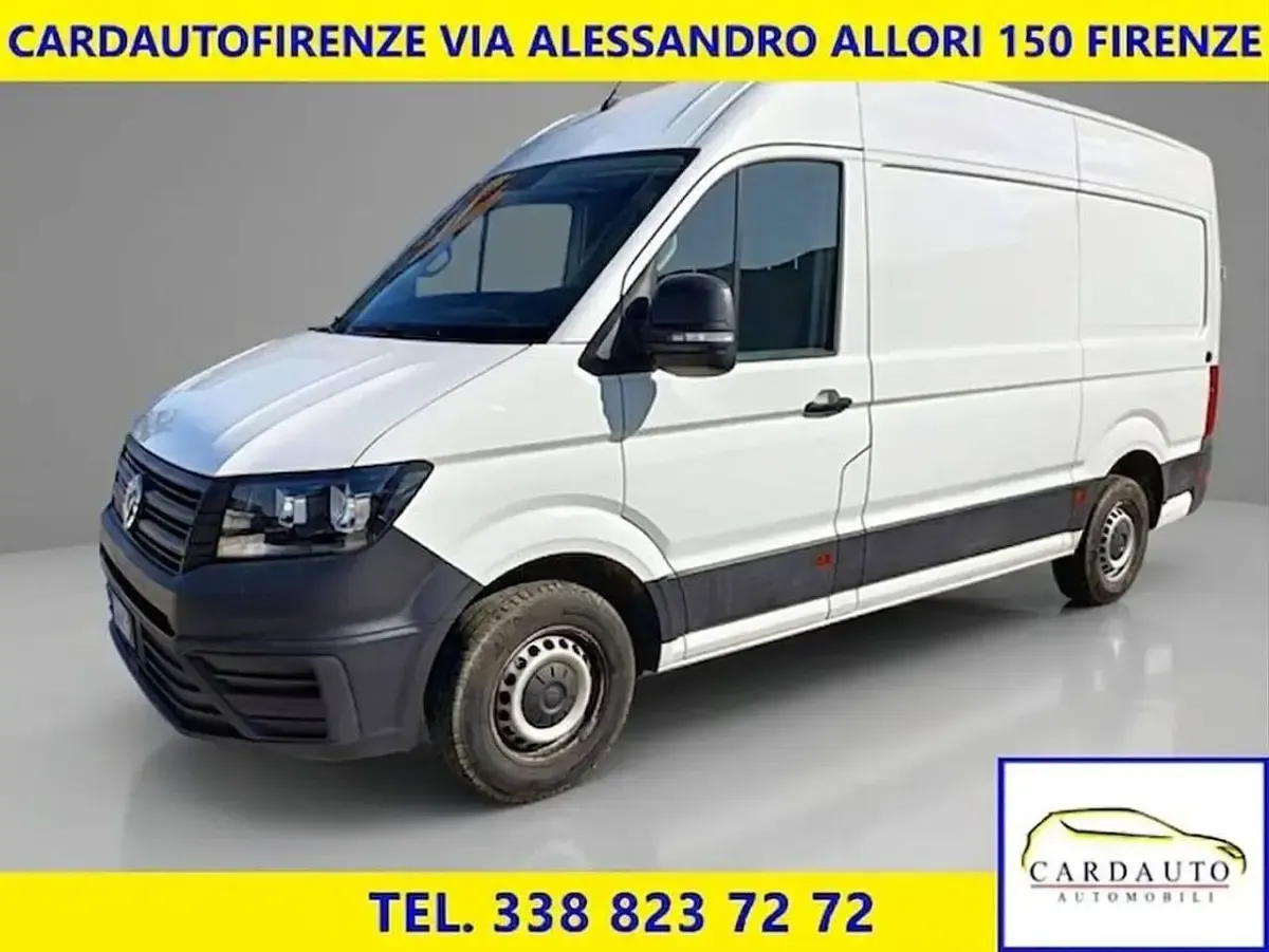 Usata VW Crafter 140 CV (102 kW) 2021 Rosso Furgone