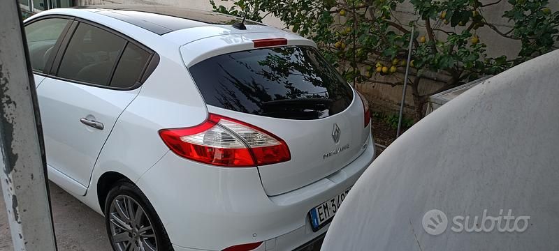 Usata Renault Mégane GT Line GT-Line 131 CV (96 kW) 2012 Bianco Berlina