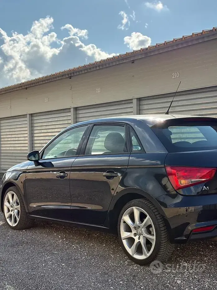 Usata Audi A1 Sport 90 CV (66 kW) 2015 Nero Utilitaria