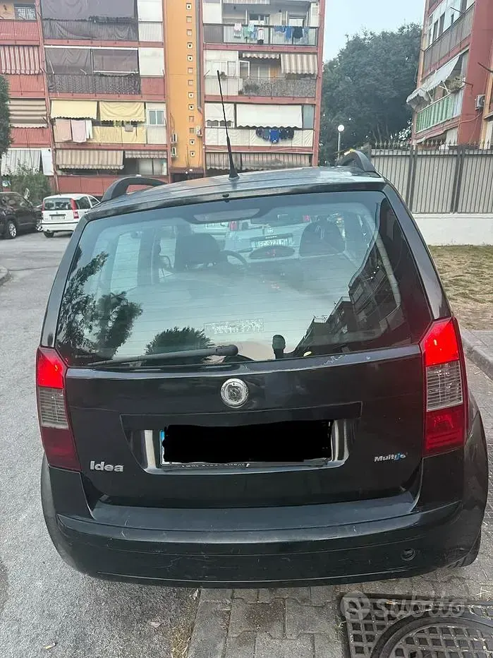 Usata Fiat Idea 95 CV (69 kW) 2007 Nero Monovolume