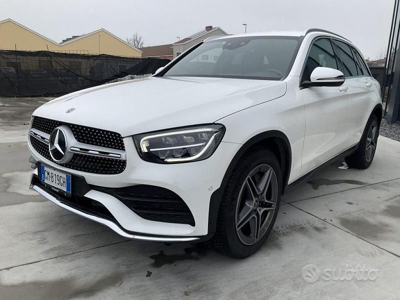 Usata Mercedes GLC220 Premium 194 CV (142 kW) 2020 Bianco SUV
