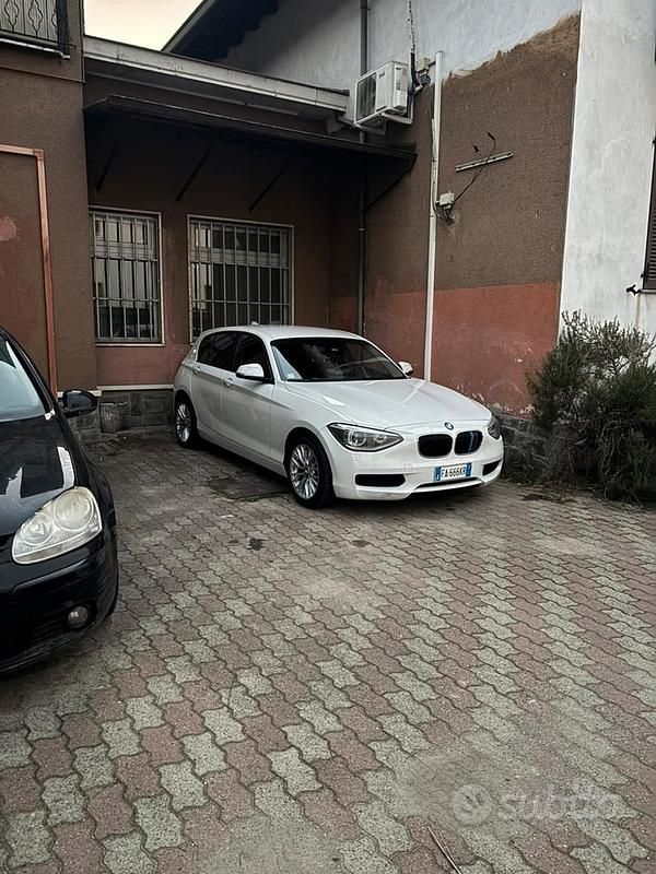 Usata BMW 118 220 CV (161 kW) 2013 Bianco Utilitaria