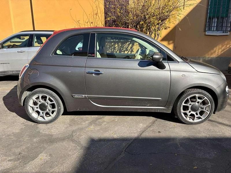 Usata Fiat 500C Lounge 69 CV (50 kW) 2015 Grigio Cabrio