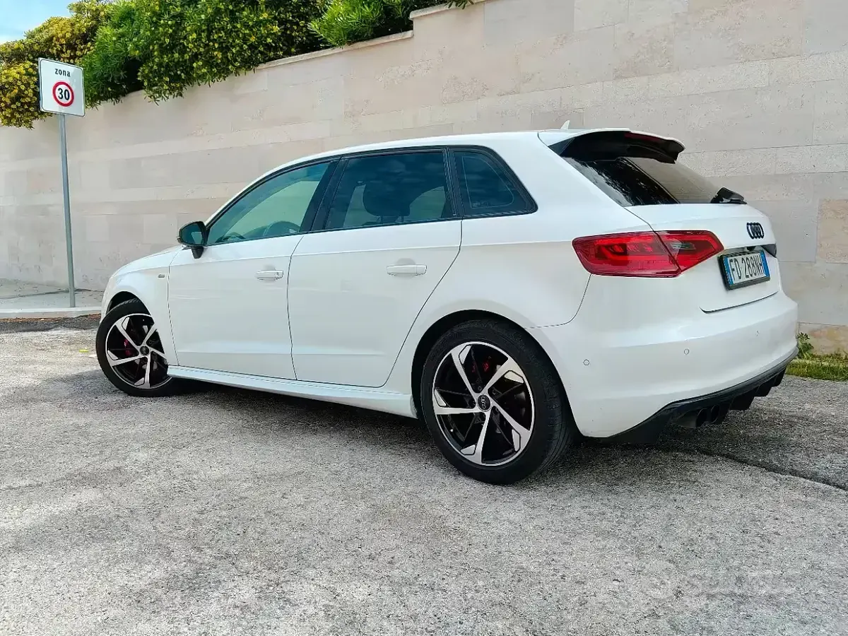 Gebraucht Audi A3 S-Line 110 PS (80 kW) 2016 Weiß Limousine