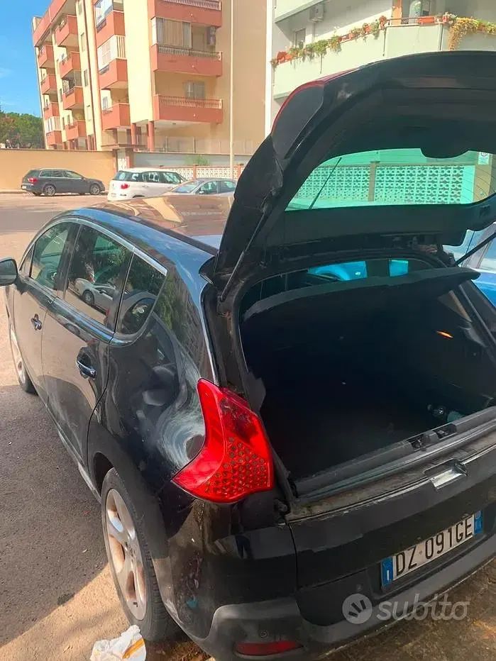 Usata Peugeot 3008 150 CV (110 kW) 2009 Nero Station wagon