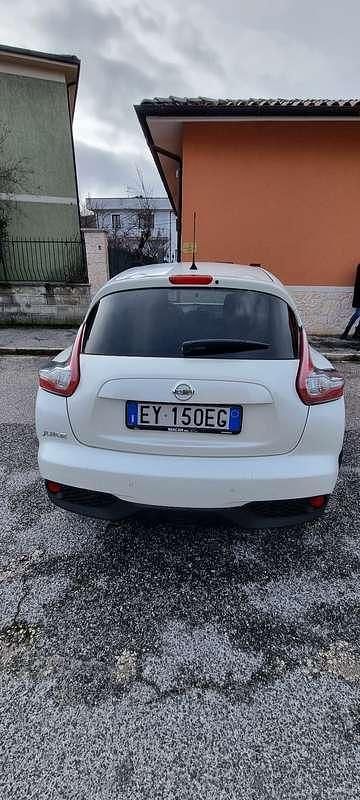 Usata Nissan Juke Acenta 110 CV (80 kW) 2015 Bianco SUV