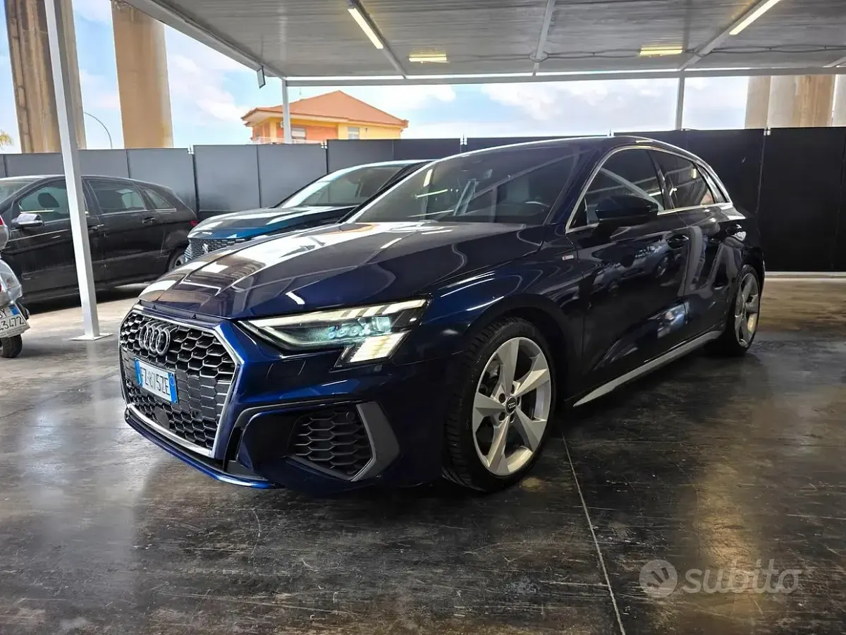 Occasion Audi A3 S-Line 150 PK (110 kW) 2020 Blauw Sedan
