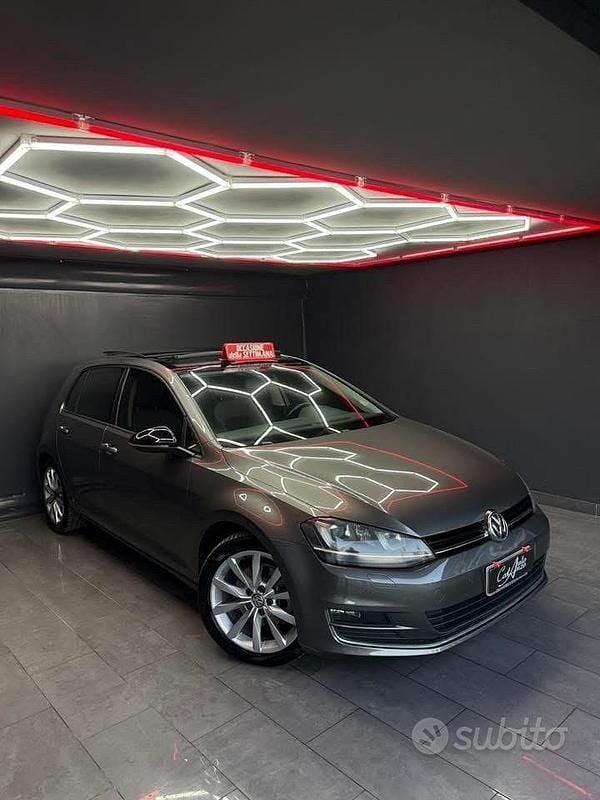 Usata VW Golf VII Highline 150 CV (110 kW) 2013 Grigio Berlina