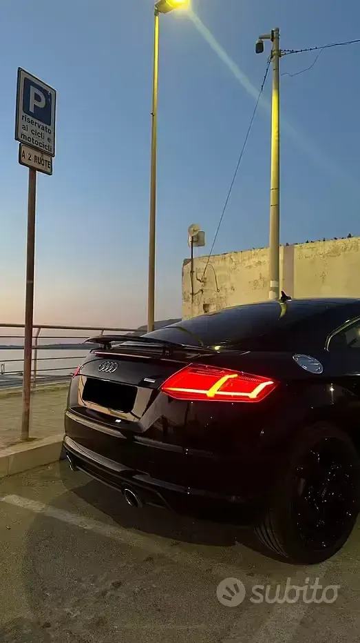 Usata Audi TT 184 CV (135 kW) 2015 Nero Coupé