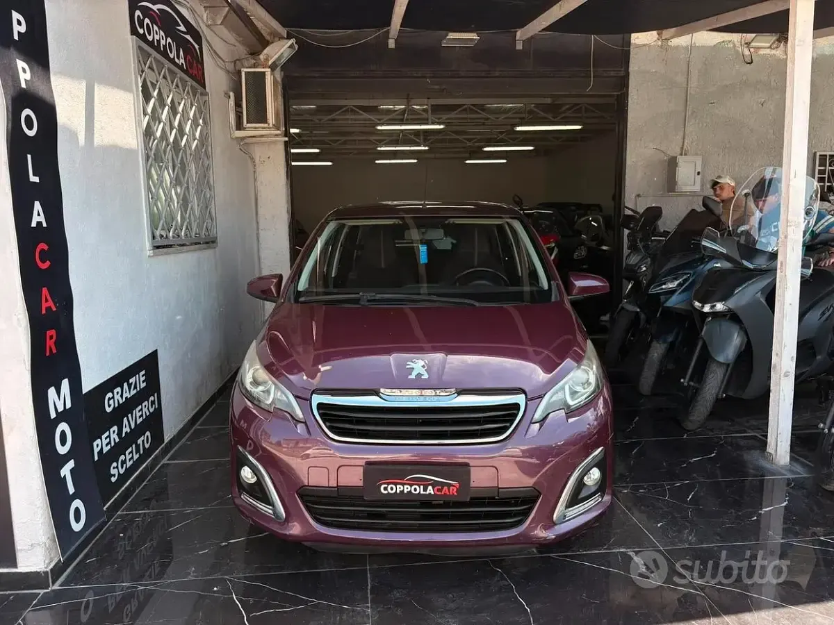 Usata Peugeot 108 Allure 82 CV (60 kW) 2015 Viola Berlina
