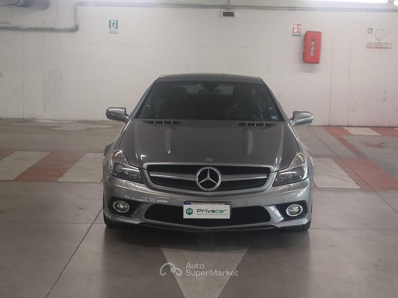 Usata Mercedes SL350 315 CV (231 kW) 2009 Argento Cabrio