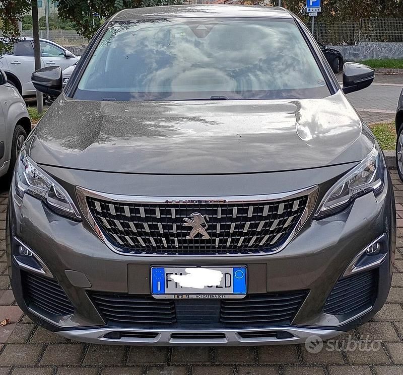 Usata Peugeot 3008 120 CV (88 kW) 2018 Verde Berlina