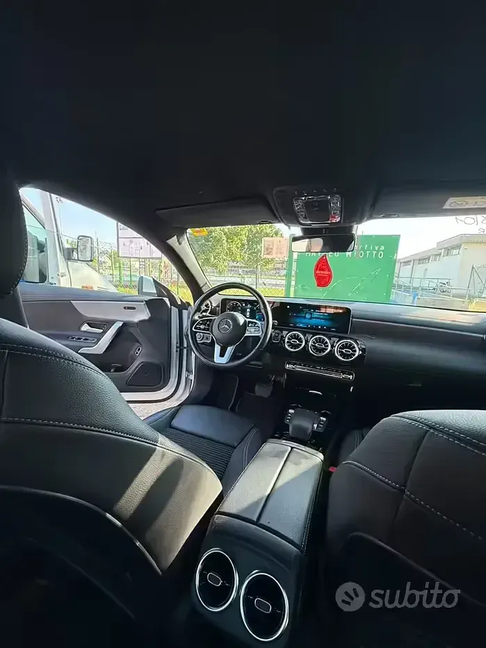 Usata Mercedes CLA200 Progressive 136 CV (100 kW) 2019 Bianco Berlina