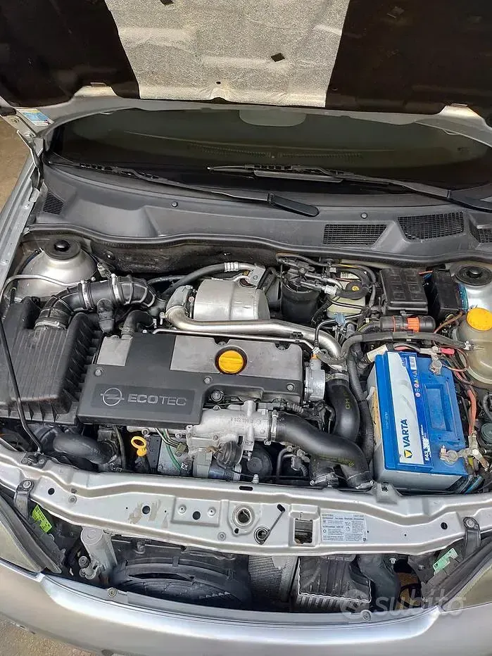 Usata Opel Astra 125 CV (91 kW) 2003 Grigio Cabrio