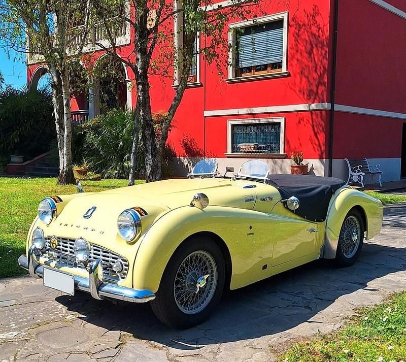 Usata Triumph TR3 98 CV (72 kW) 1950 Cabrio